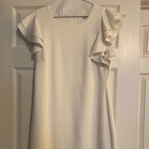 White Calvin Klein Dress